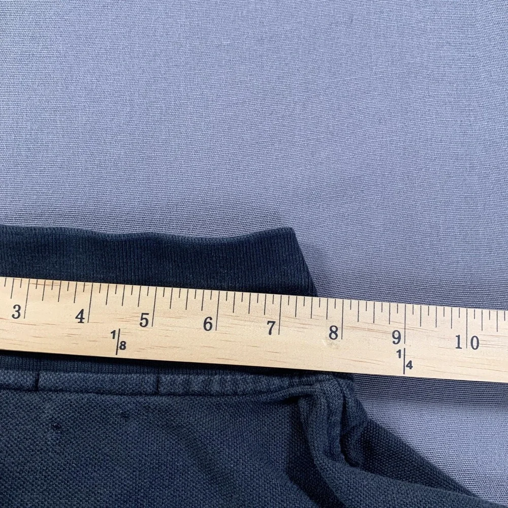 Polo Ralph Lauren Polo Shirt Mens XXL Black Classic Cotton Embroidered Gray Pony